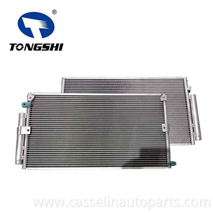 Air conditioning condenser assembly for LANDCRUISER
